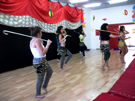 סדנאות ריקודי בטן למגמות מחול